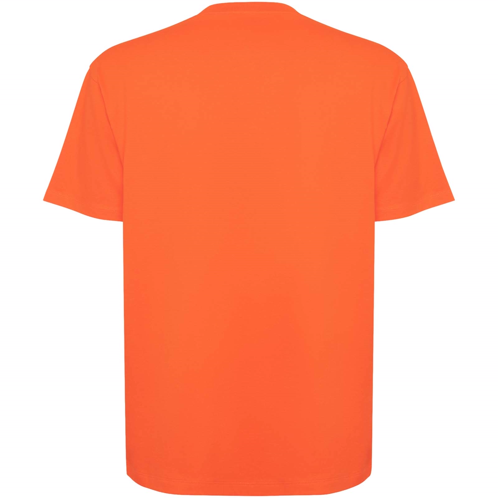 Bull 210 g/m² genvundet kortærmet unisex T-shirt i farven Koral
