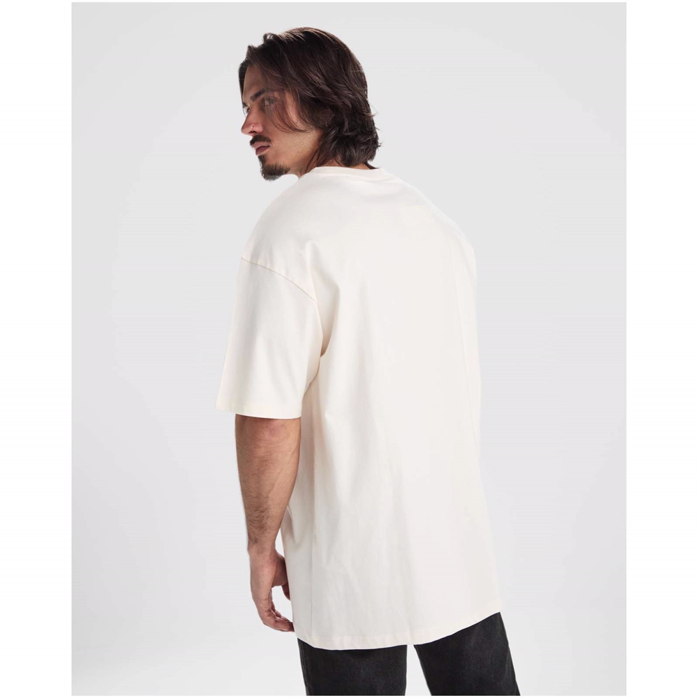 Bull 210 g/m² genvundet kortærmet unisex T-shirt i farven Koral