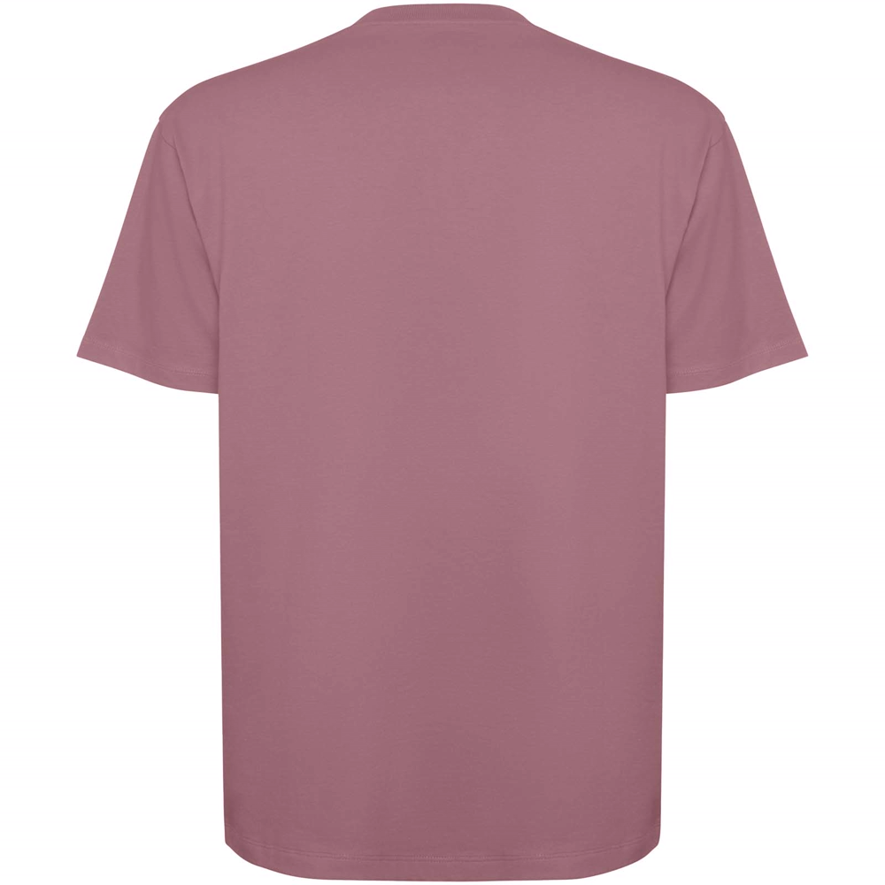 Bull 210 g/m² genvundet kortærmet unisex T-shirt i farven Bleg rød