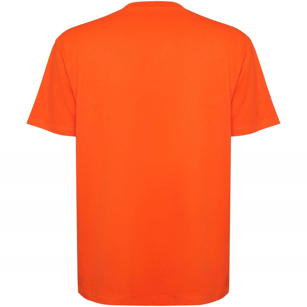 Bull 210 g/m² genvundet kortærmet unisex T-shirt i farven Ild orange