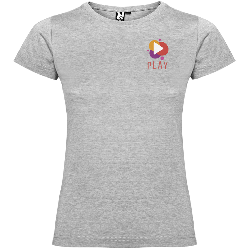 Jamaica 155 g/m² kortærmet t-shirt til kvinder i farven Marlgrå