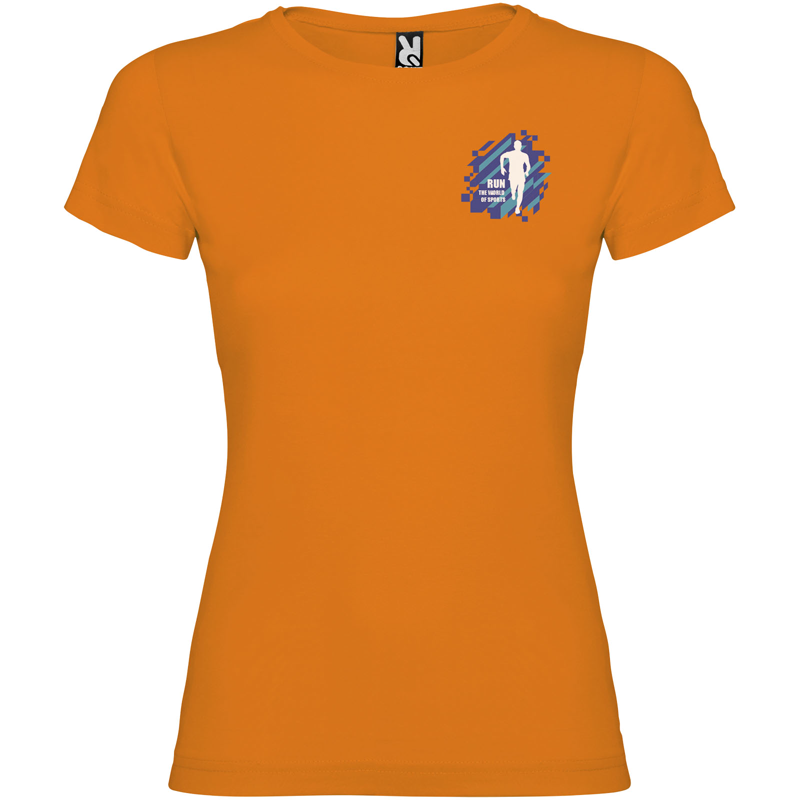 Jamaica 155 g/m² kortærmet t-shirt til kvinder i farven Orange
