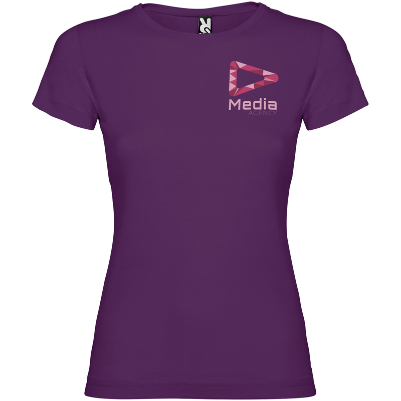 Jamaica 155 g/m² kortærmet t-shirt til kvinder i farven Lilla