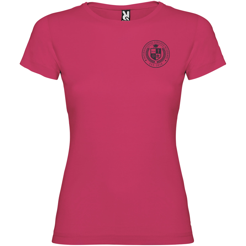 Jamaica 155 g/m² kortærmet t-shirt til kvinder i farven Rosette
