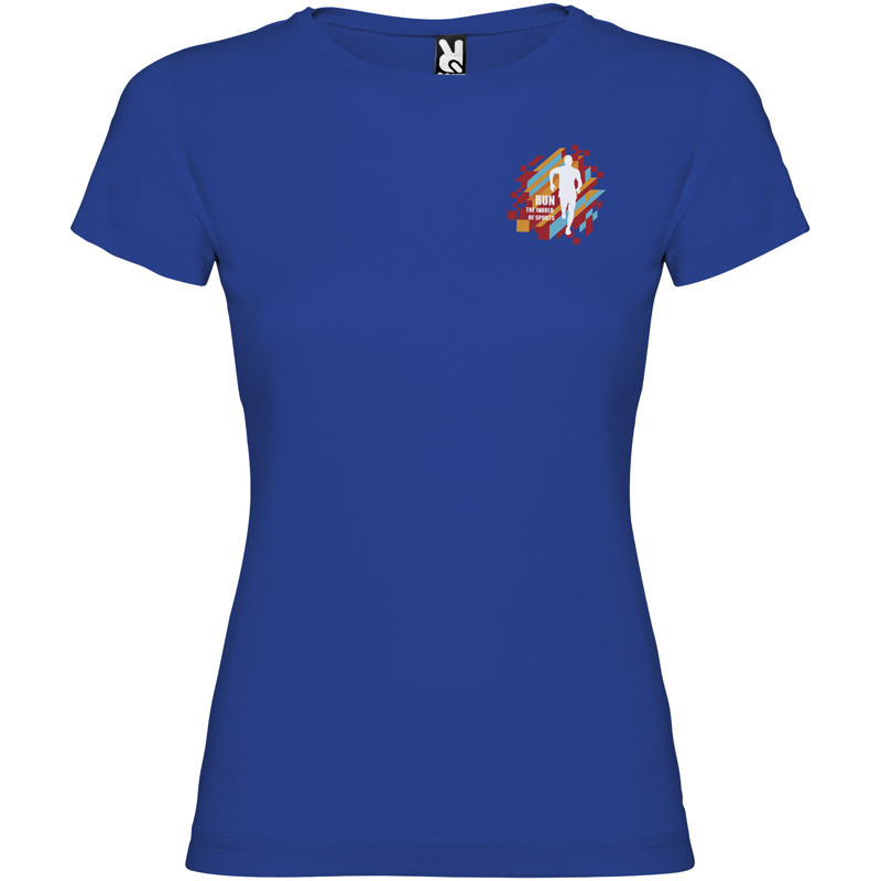 Jamaica 155 g/m² kortærmet t-shirt til kvinder i farven Kongeblå