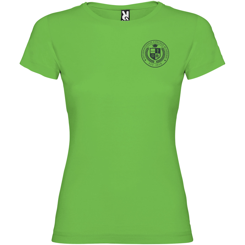 Jamaica 155 g/m² kortærmet t-shirt til kvinder i farven Græsgrøn