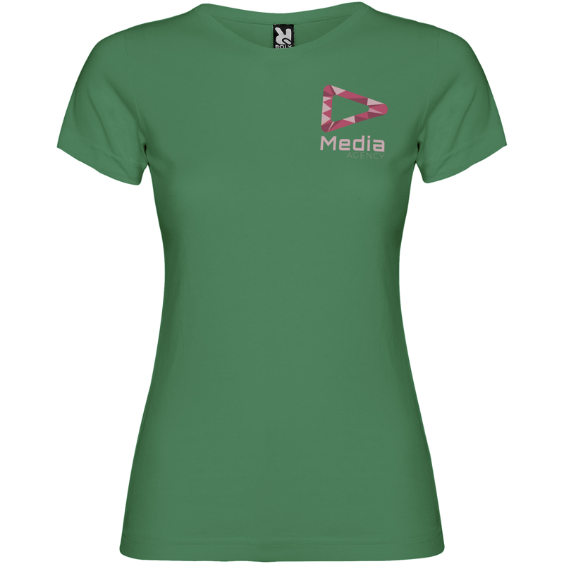 Jamaica 155 g/m² kortærmet t-shirt til kvinder i farven Kelly grøn