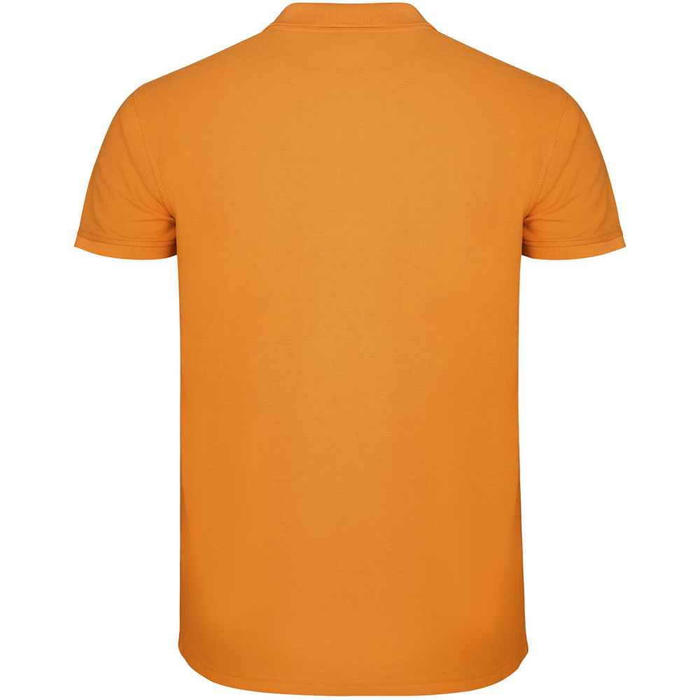 Star 200 g/m² kortærmet polo til mænd i farven Orange