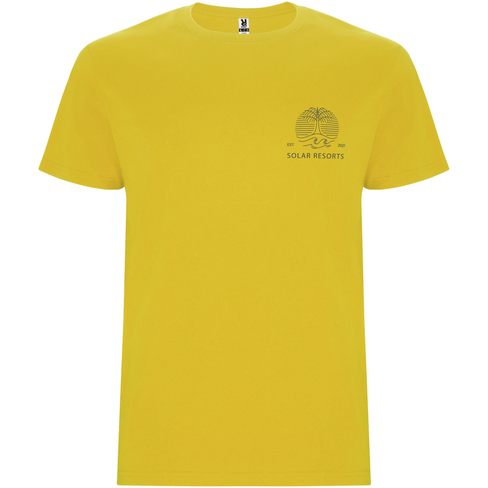 Stafford 190 g/m² kortærmet t-shirt til mænd i farven Gul