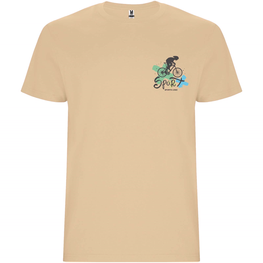 Stafford 190 g/m² kortærmet t-shirt til mænd i farven Angora