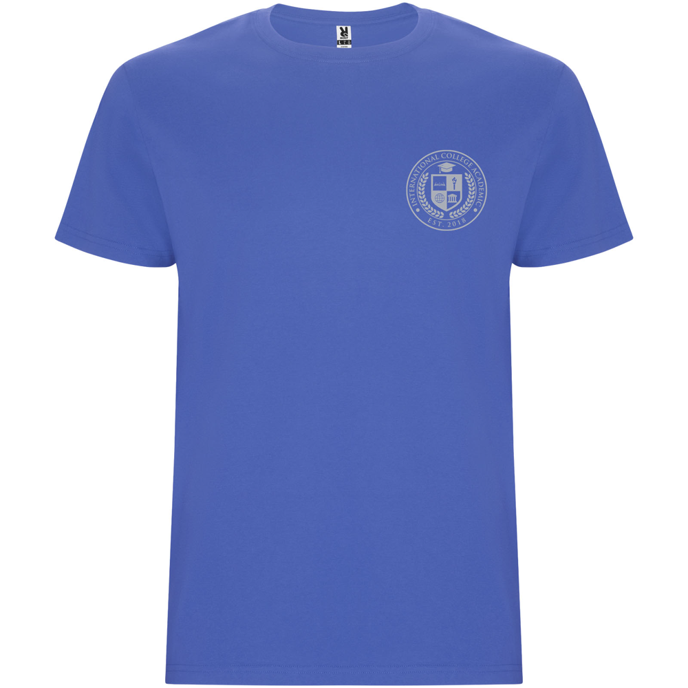 Stafford 190 g/m² kortærmet t-shirt til mænd i farven Riviera blå