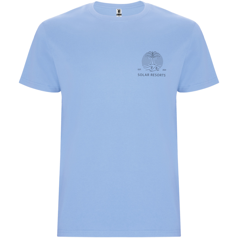 Stafford 190 g/m² kortærmet t-shirt til mænd i farven Himmelblå