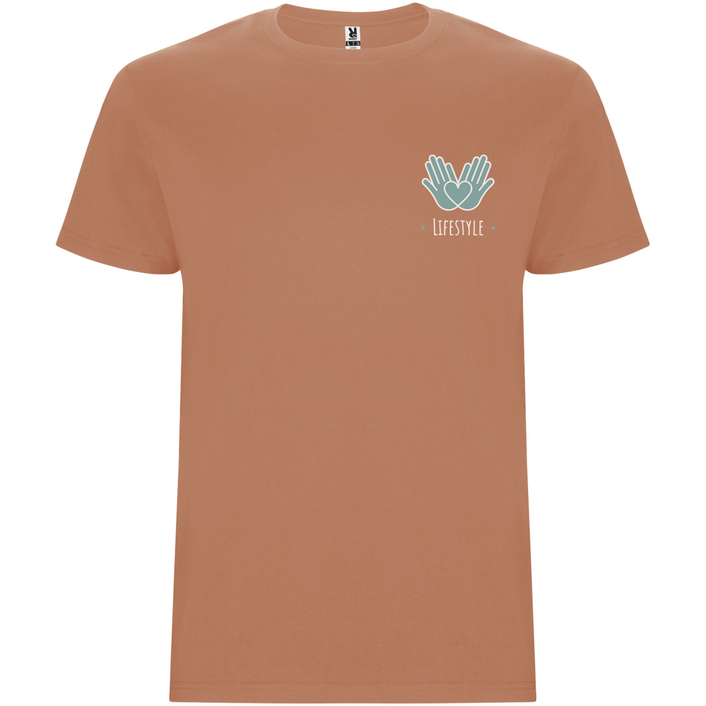 Stafford 190 g/m² kortærmet t-shirt til mænd i farven Græsk orange