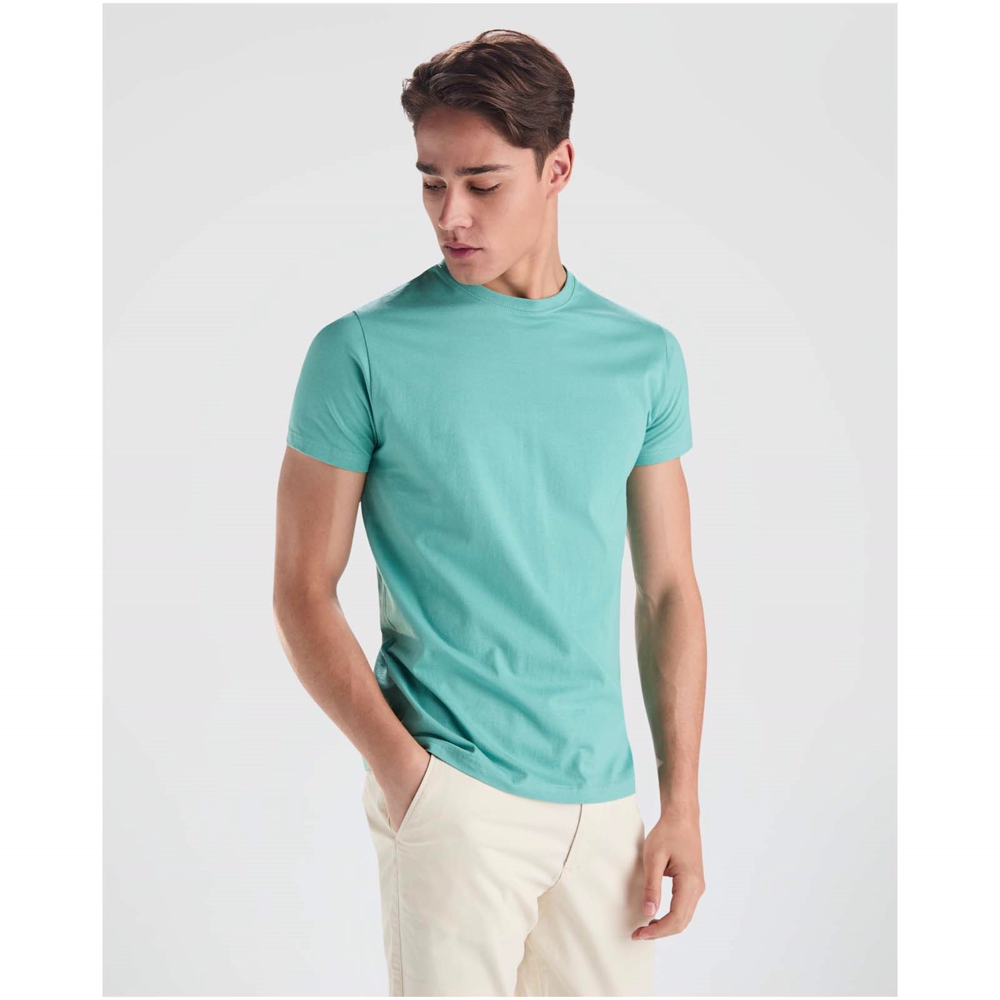 Stafford 190 g/m² kortærmet t-shirt til mænd i farven Græsk orange