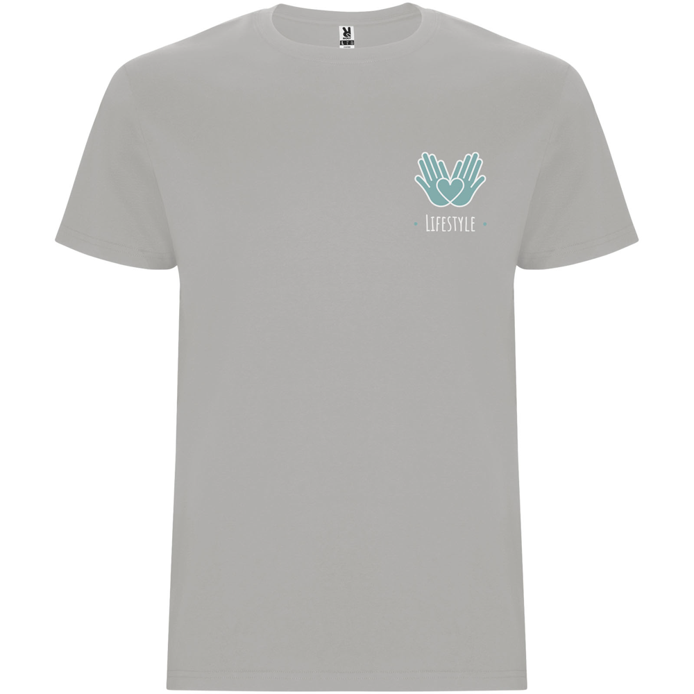 Stafford 190 g/m² kortærmet t-shirt til mænd i farven Opal
