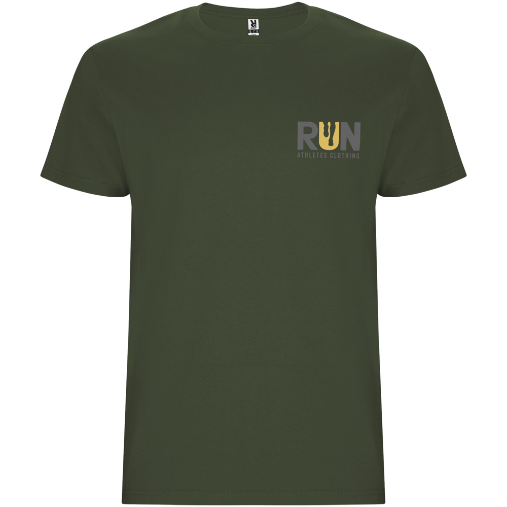 Stafford 190 g/m² kortærmet t-shirt til mænd i farven Venture grøn