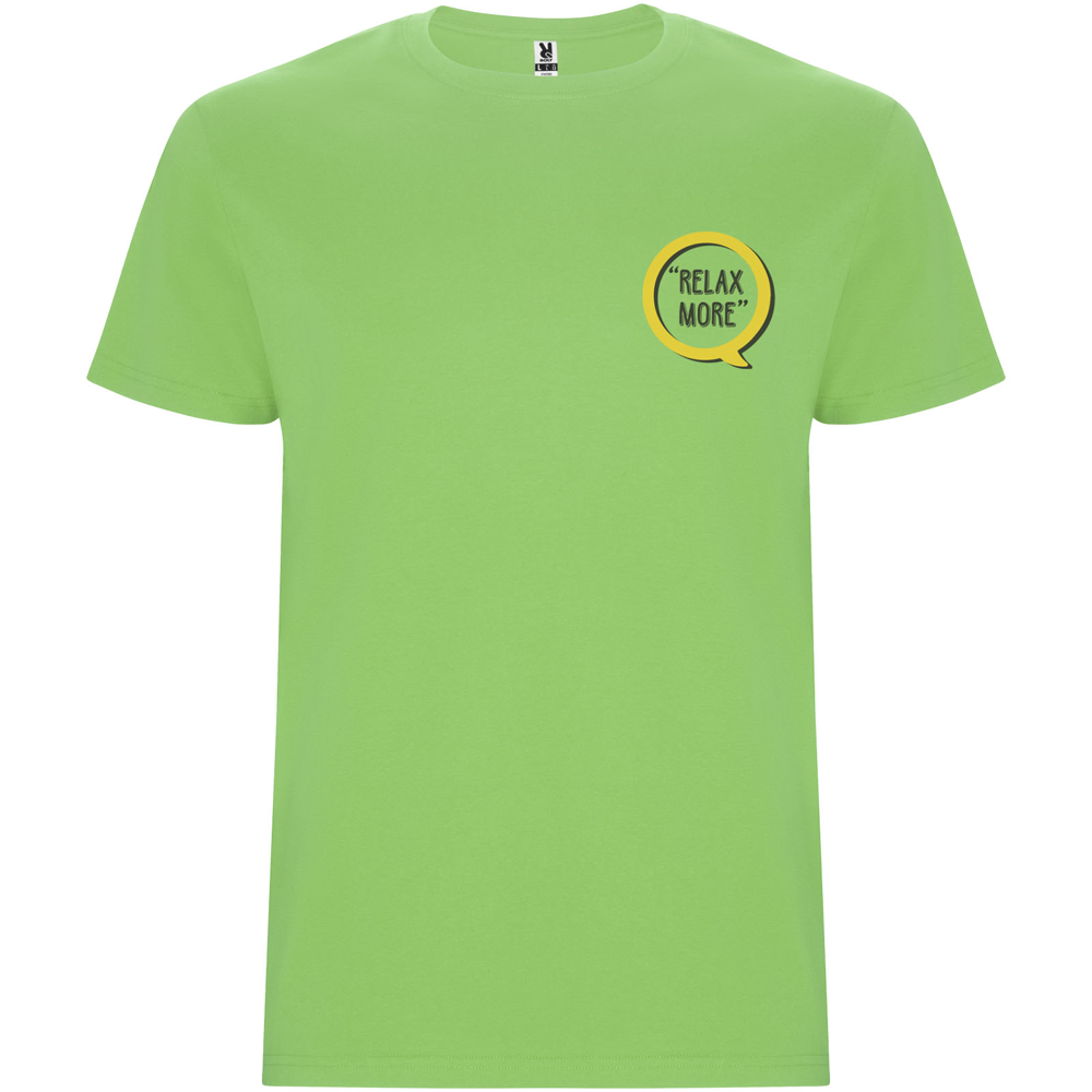 Stafford 190 g/m² kortærmet t-shirt til mænd i farven Oasegrøn