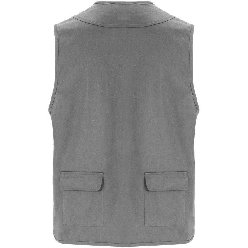 Venera arbejdsvest med v-hals og flere lommer 200 g/m2 i farven Bly