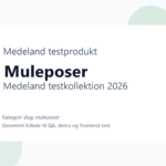 Produktbillede til testkategori Muleposer
