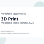Produktbillede til testkategori 3D Print
