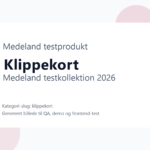Produktbillede til testkategori Klippekort