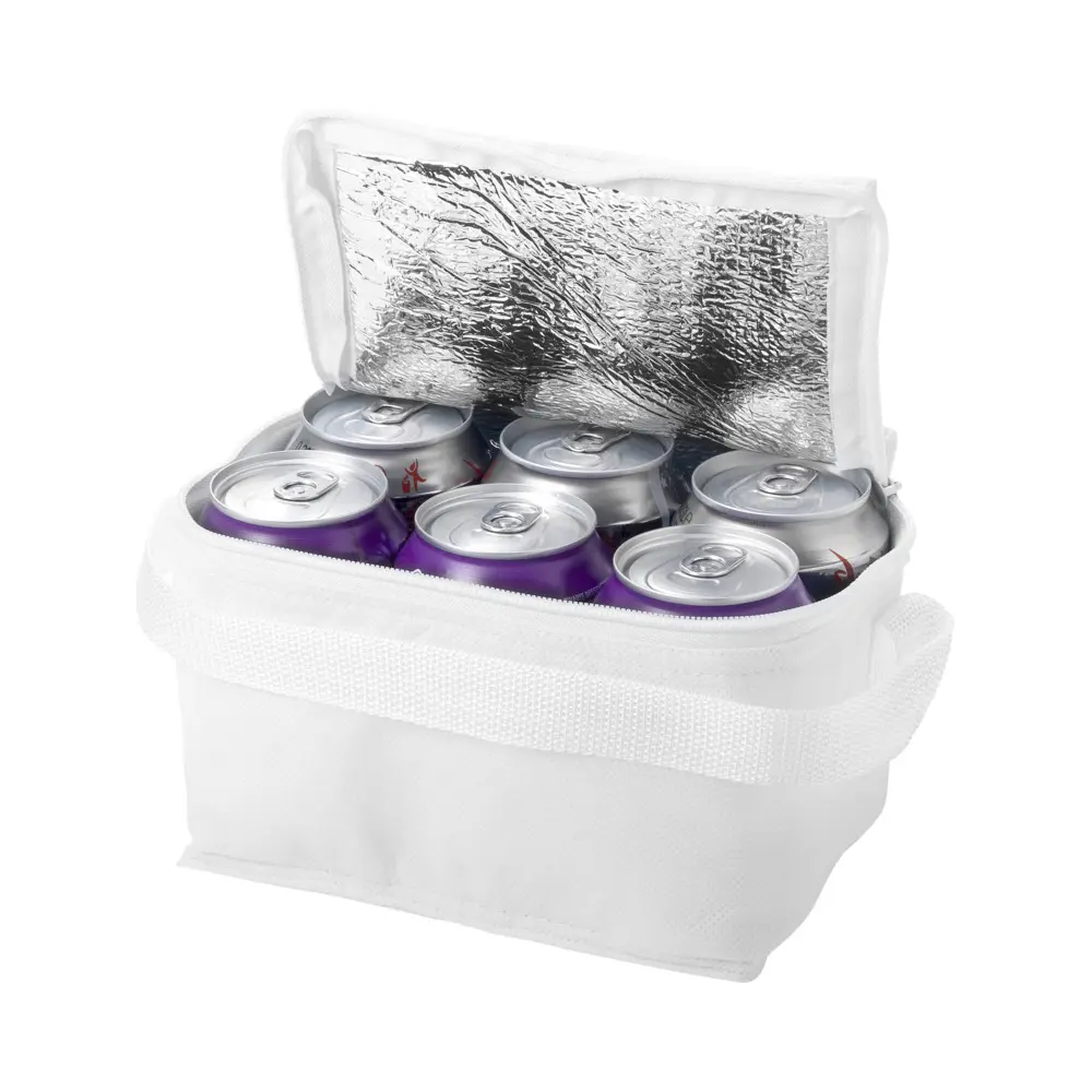 Spectrum køletaske til 6 dåser 4L i farven Hvid