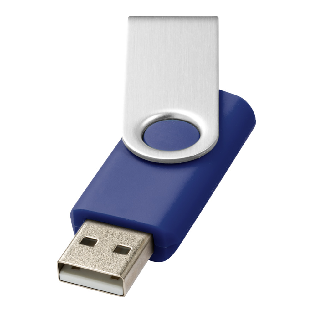 Rotate-basic USB stik 2 GB i farven Blå