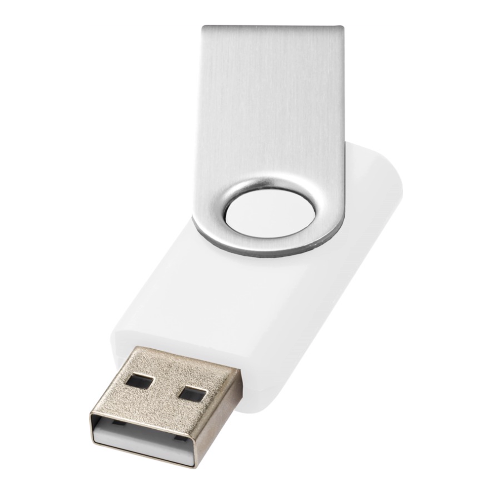 Rotate USB stik 16 GB i farven Hvid