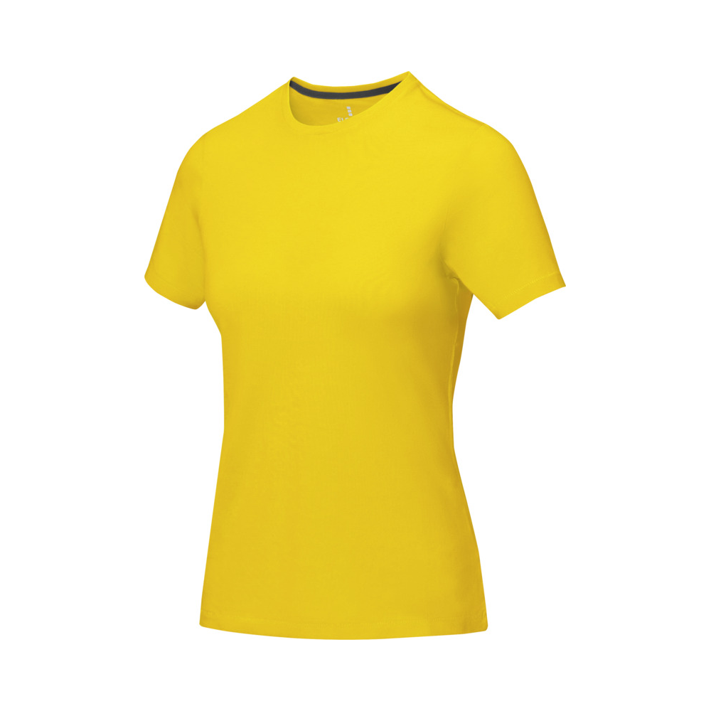 Nanaimo kortærmet t-shirt til kvinder i farven Gul