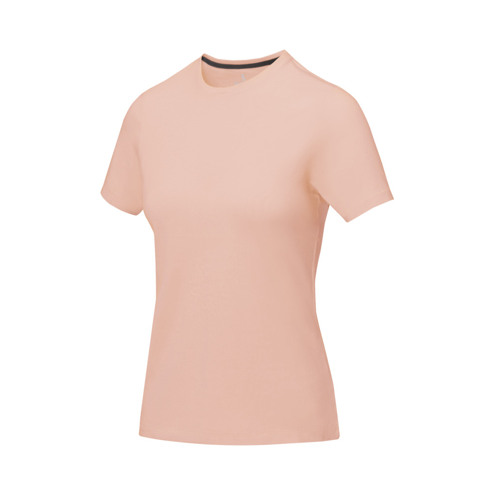Nanaimo kortærmet t-shirt til kvinder i farven Bleg rosa