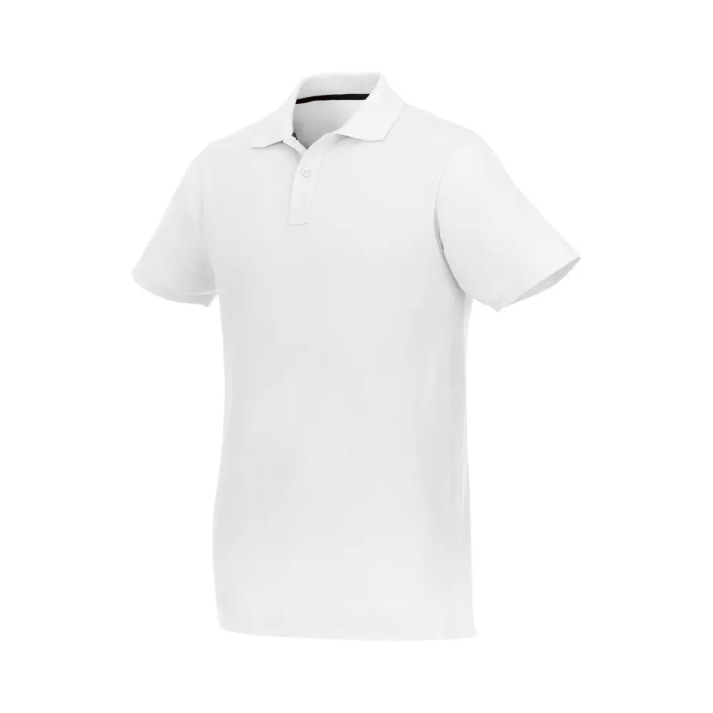 Helios 180 g/m² kortærmet polo til mænd i farven Hvid