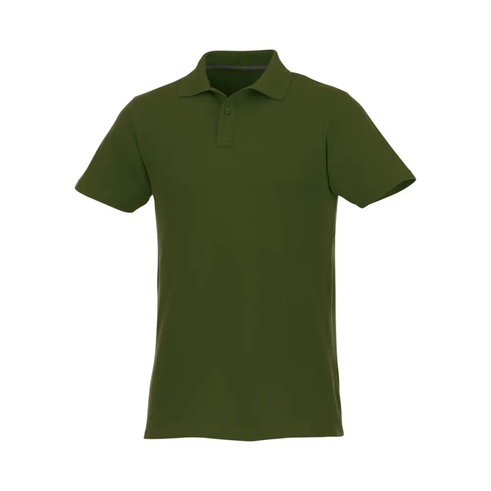 Helios 180 g/m² kortærmet polo til mænd i farven Armygrøn