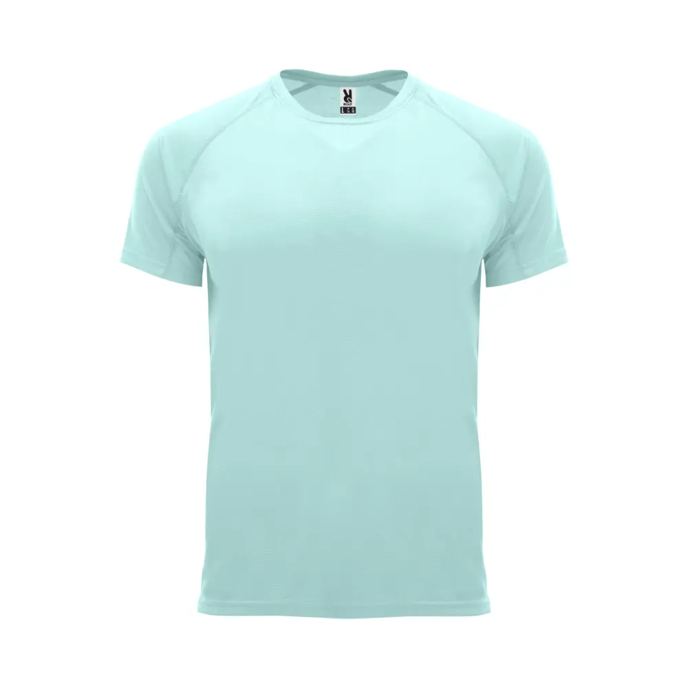 Bahrain 135 g/m² kortærmet sports t-shirt til børn i farven Mintgrøn
