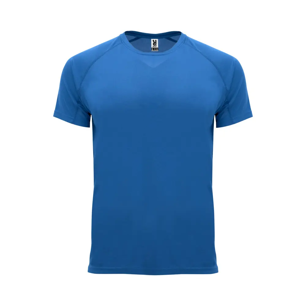 Bahrain 135 g/m² kortærmet sports t-shirt til børn i farven Kongeblå