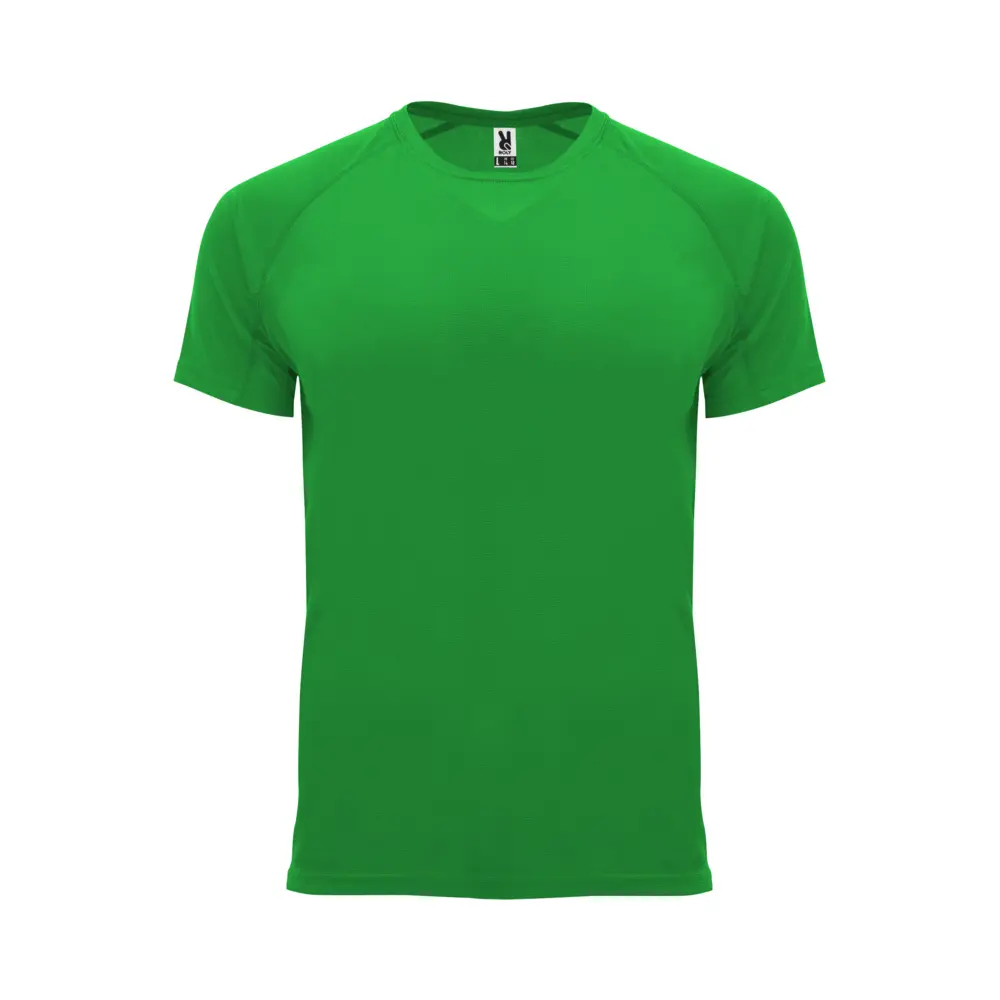 Bahrain 135 g/m² kortærmet sports t-shirt til børn i farven Bregne grøn