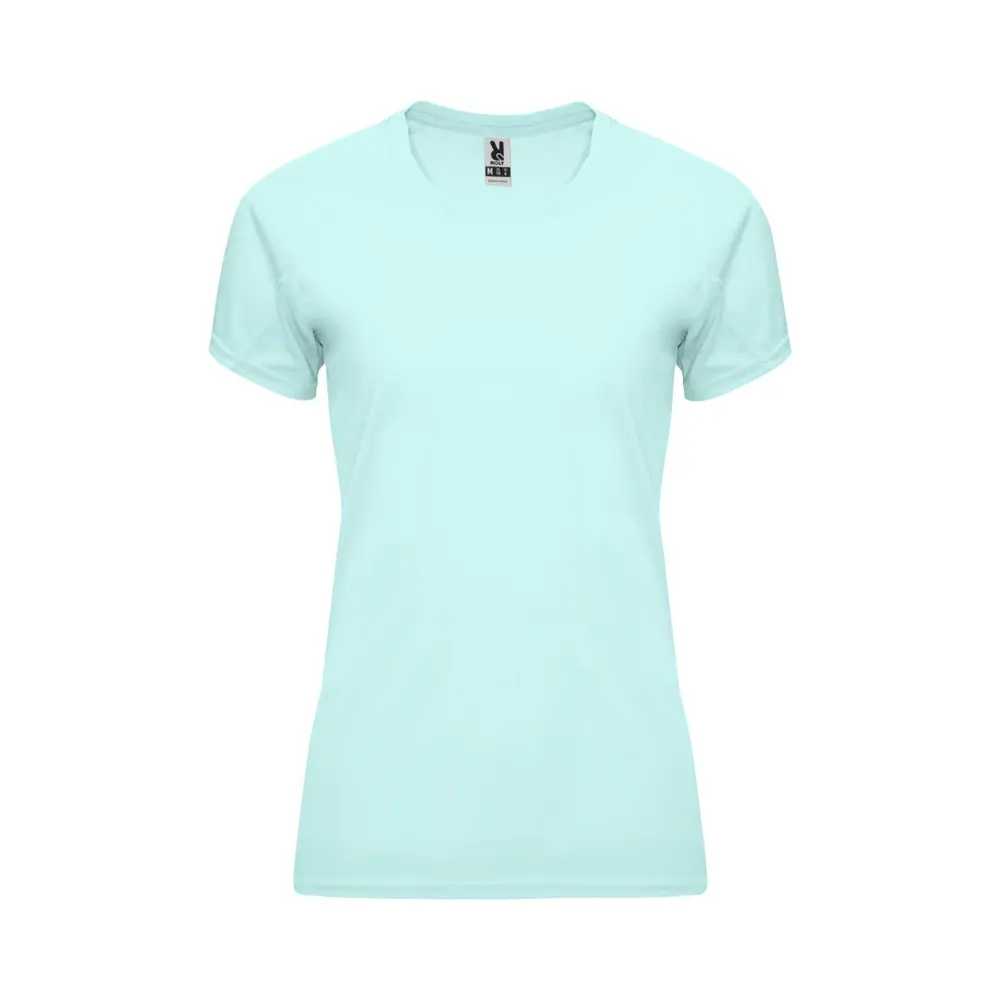 Bahrain 135 g/m² kortærmet sports t-shirt til kvinder i farven Mintgrøn