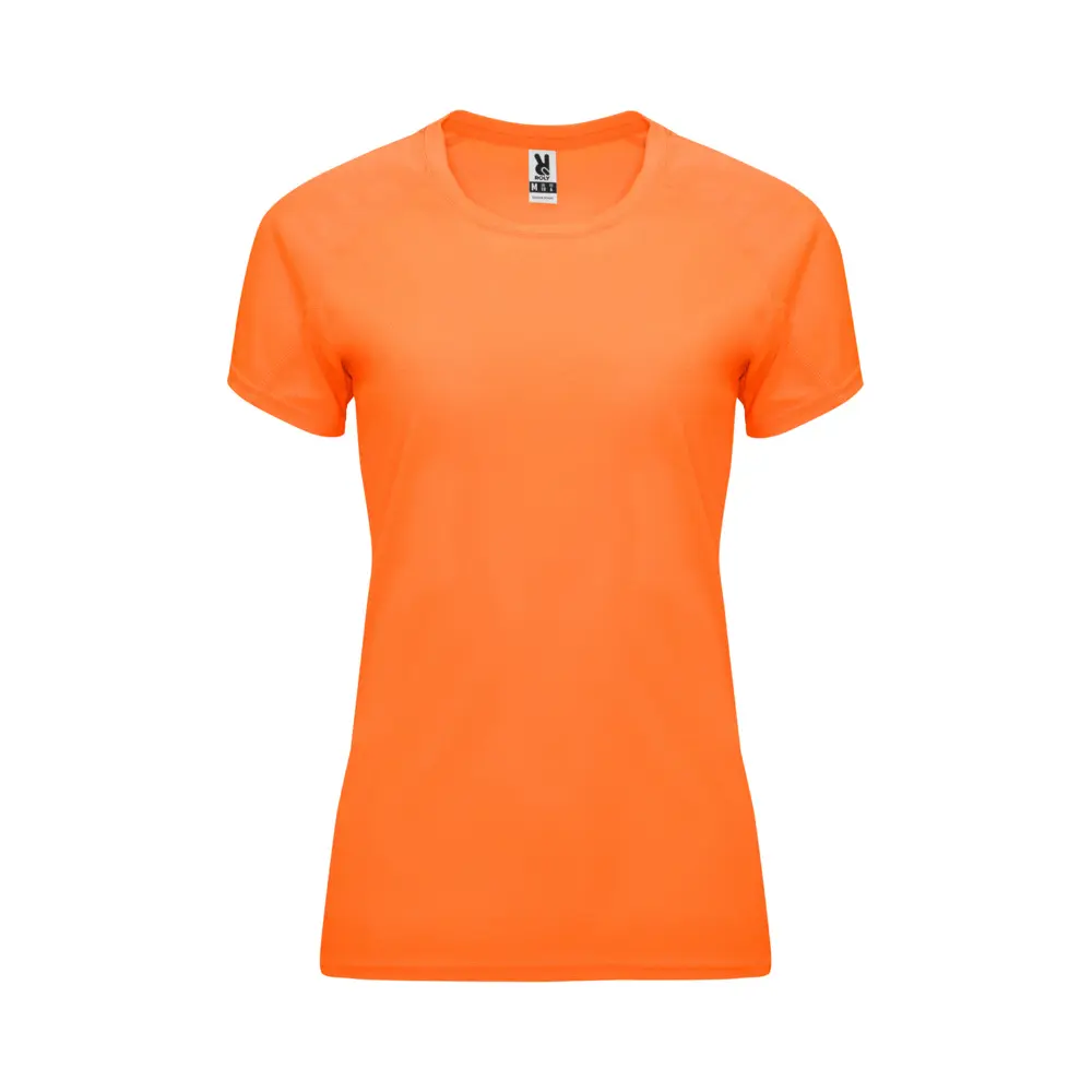 Bahrain 135 g/m² kortærmet sports t-shirt til kvinder i farven Fluor orange