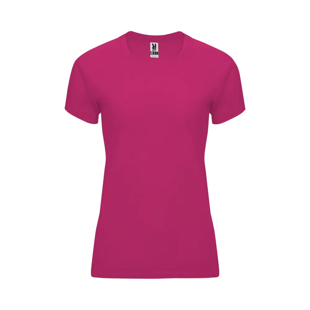 Bahrain 135 g/m² kortærmet sports t-shirt til kvinder i farven Rosette