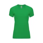Bahrain 135 g/m² kortærmet sports t-shirt til kvinder i farven Bregne grøn