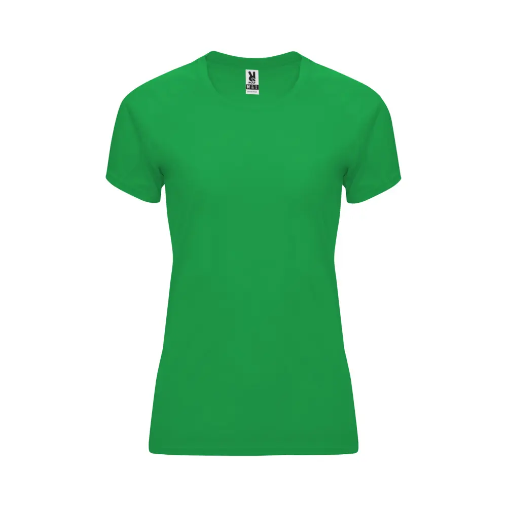 Bahrain 135 g/m² kortærmet sports t-shirt til kvinder i farven Bregne grøn