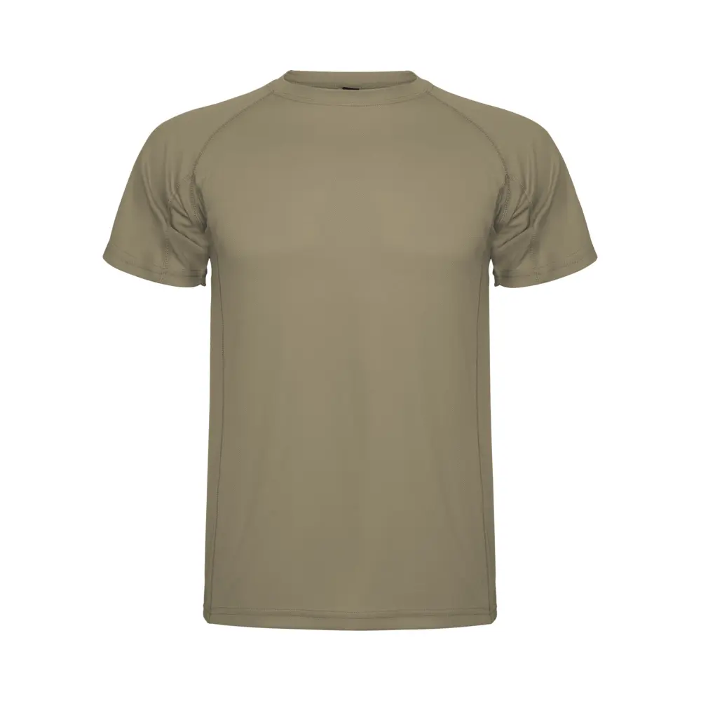 Montecarlo 150 g/m² kortærmet sport t-shirt til mænd i farven Mørk sand