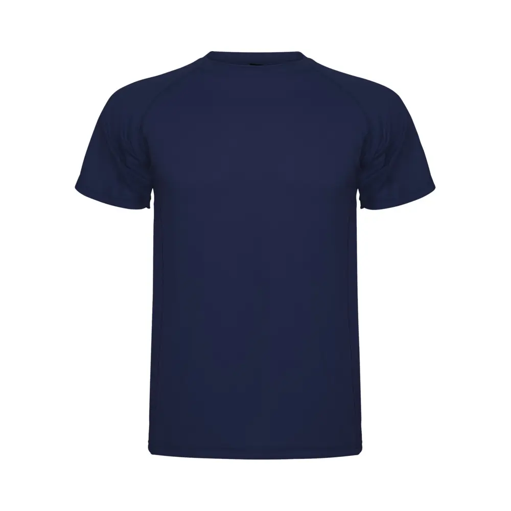 Montecarlo 150 g/m² kortærmet sport t-shirt til mænd i farven Marineblå