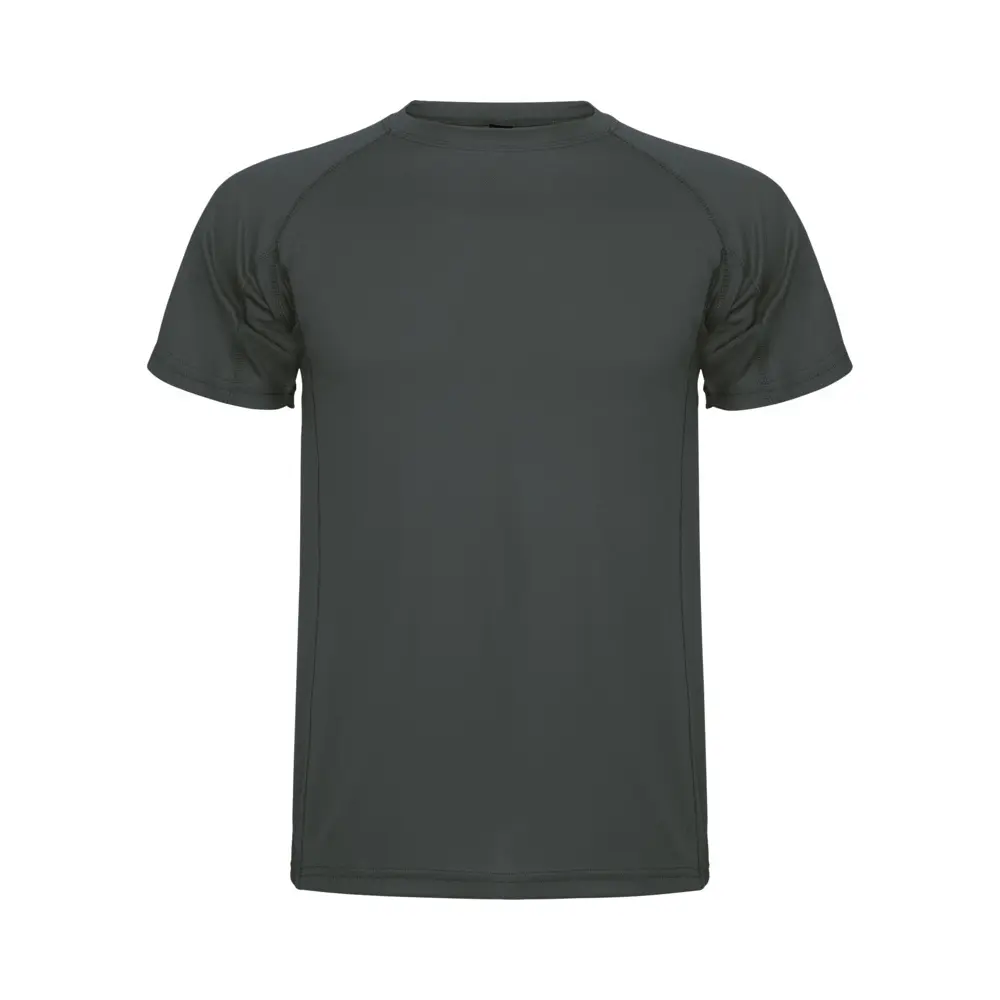 Montecarlo 150 g/m² kortærmet sport t-shirt til mænd i farven Mørk bly