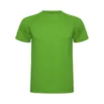 Montecarlo 150 g/m² kortærmet sport t-shirt til mænd i farven Bregne grøn