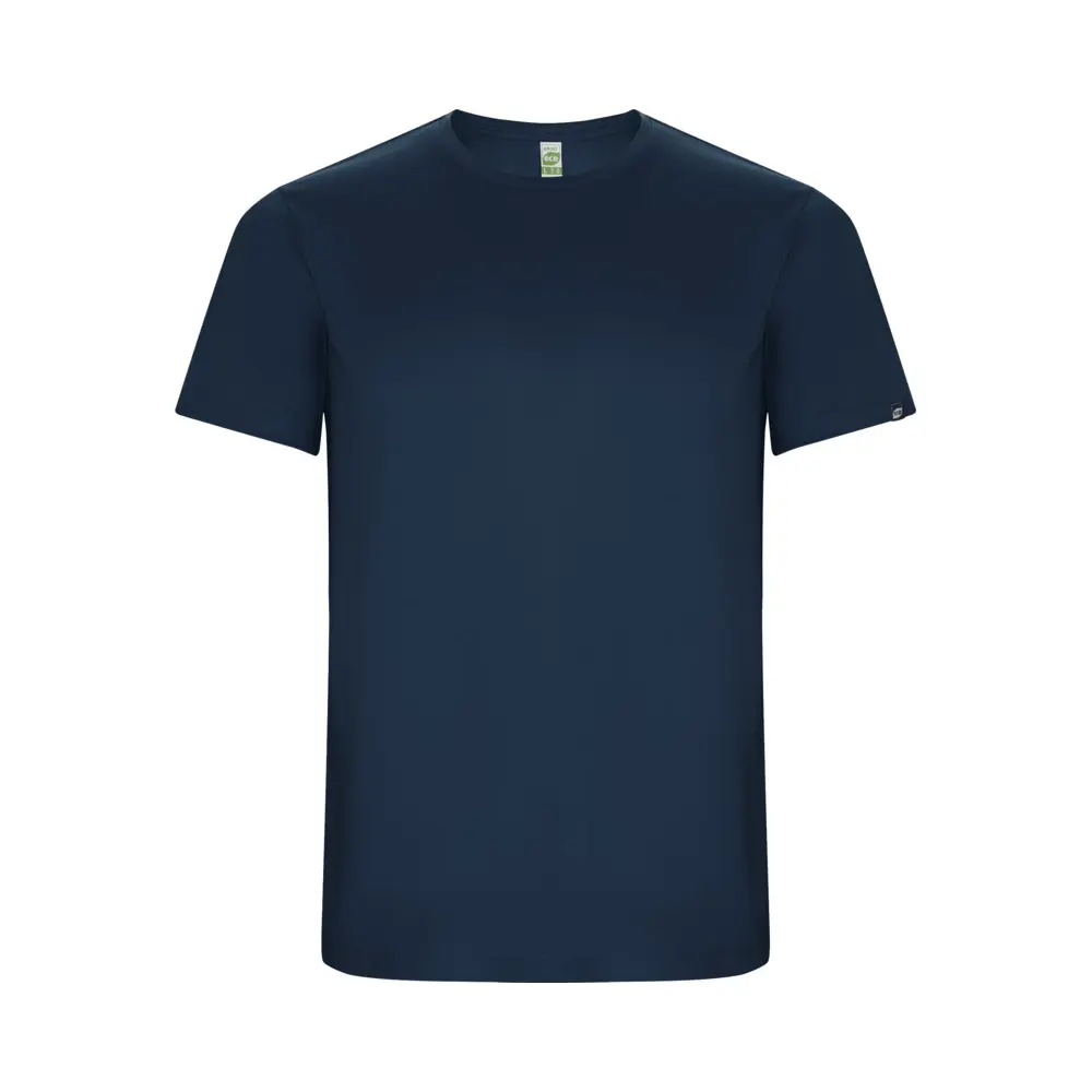 Imola 135 g/m² kortærmet sports t-shirt til mænd i farven Marineblå