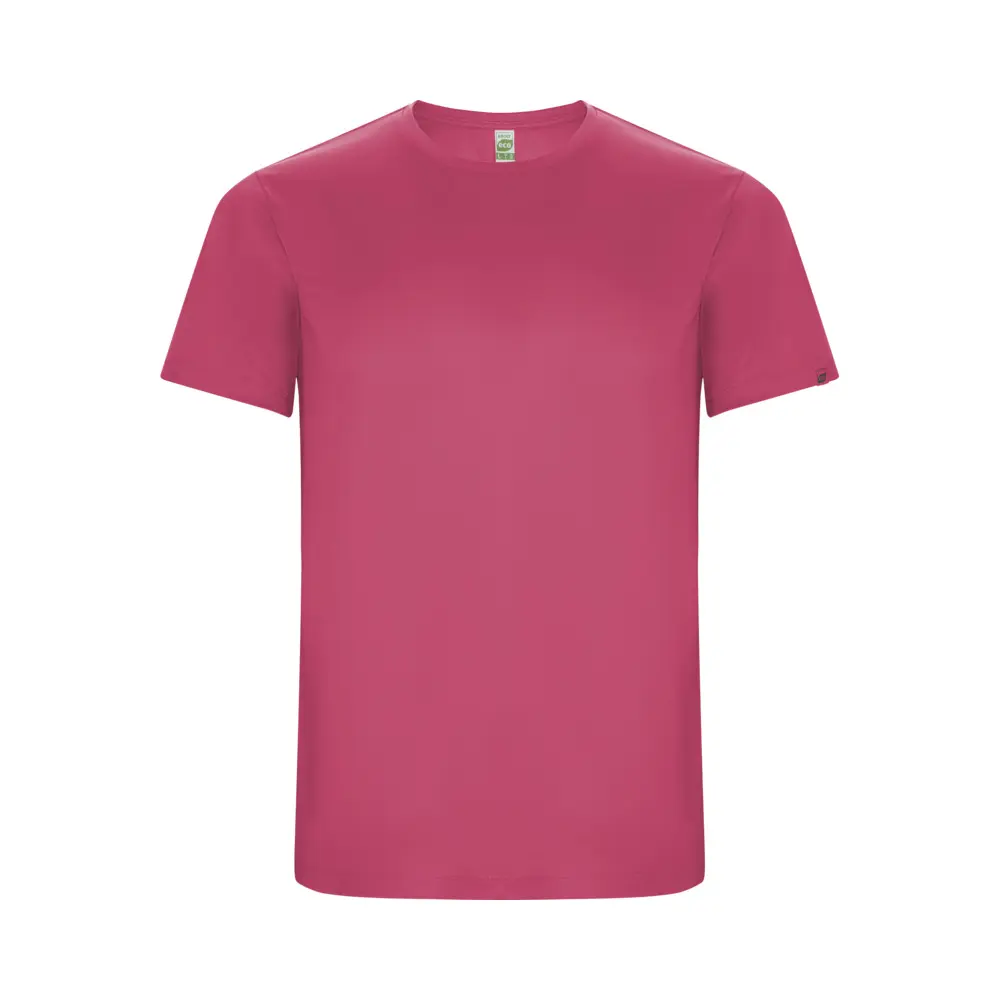 Imola 135 g/m² kortærmet sports t-shirt til mænd i farven Fluor rosa