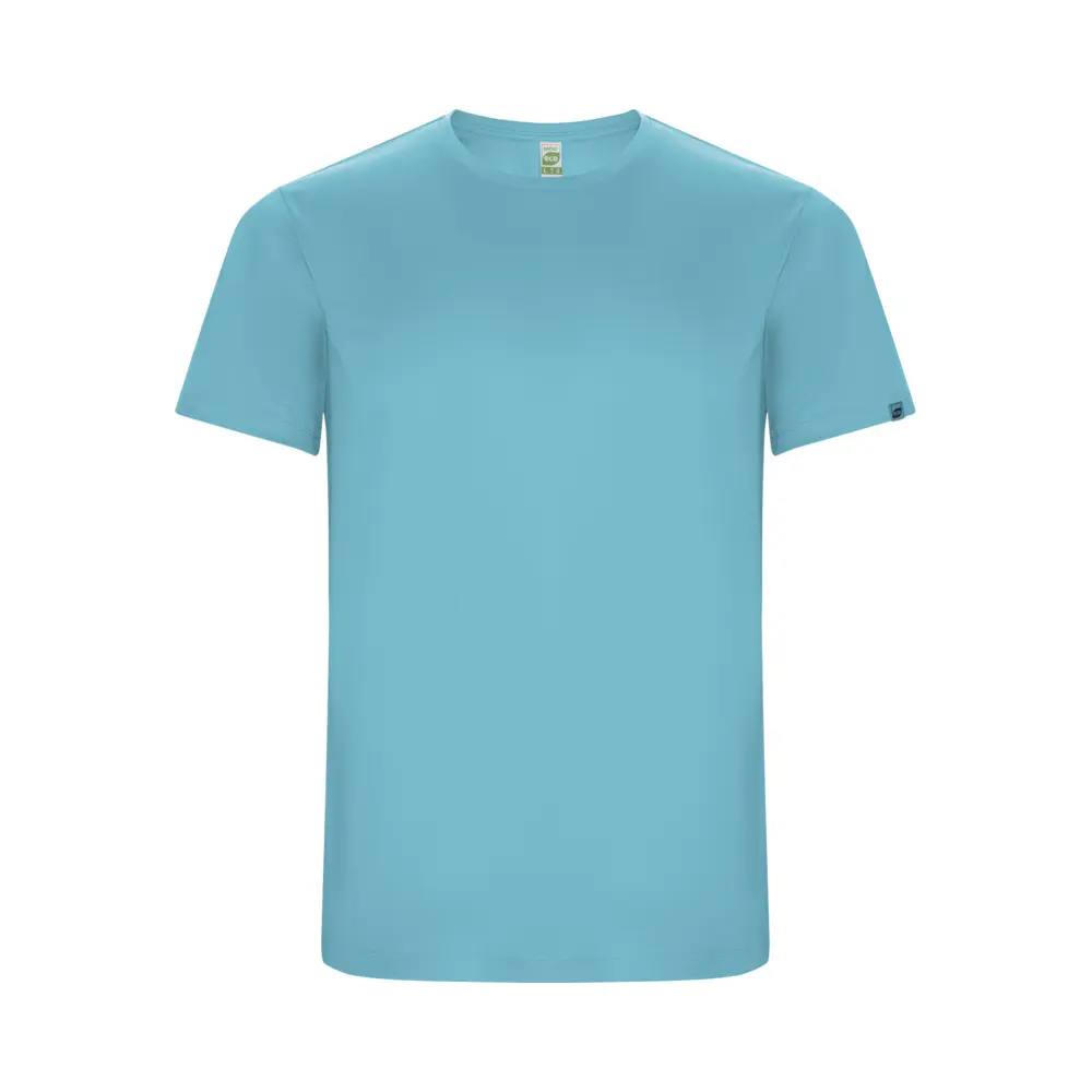 Imola 135 g/m² kortærmet sports t-shirt til mænd i farven Turkis