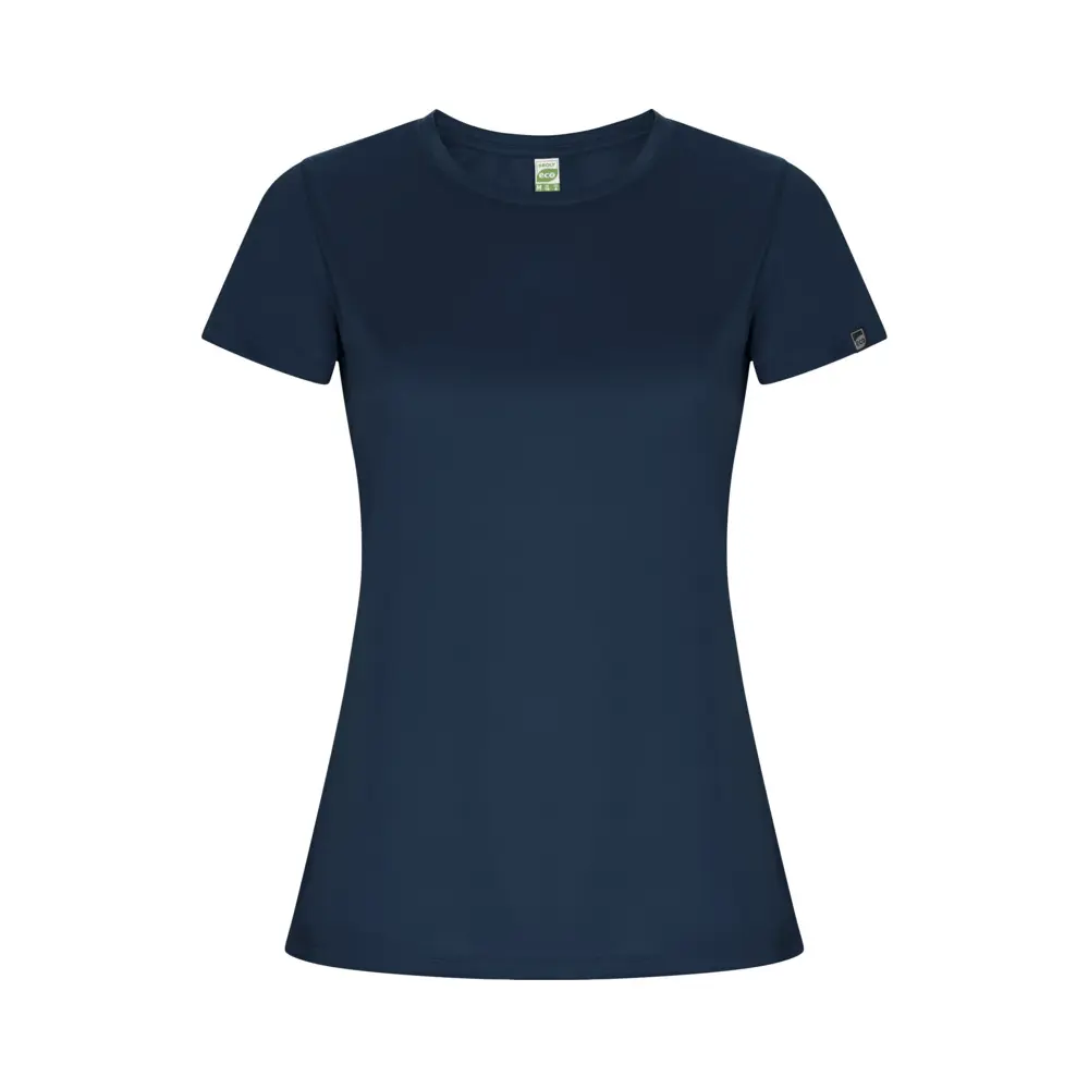 Imola 135 g/m² kortærmet sports t-shirt til kvinder i farven Marineblå