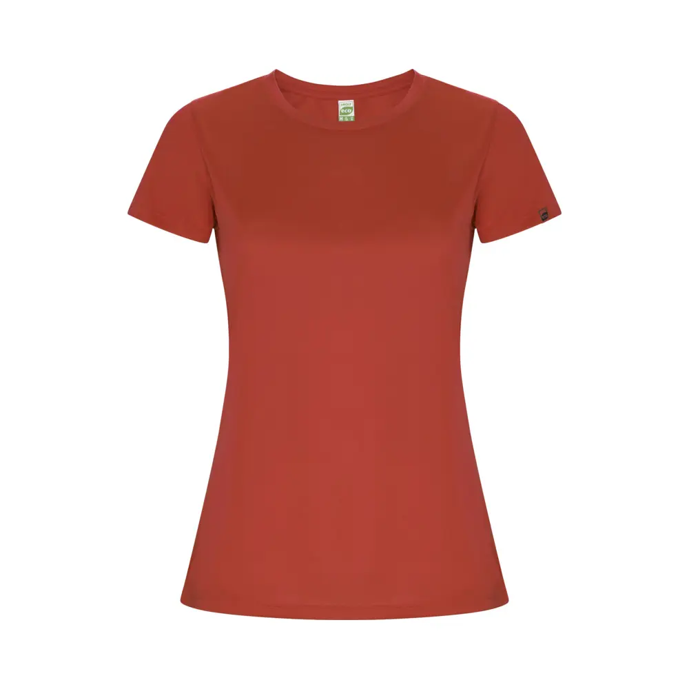 Imola 135 g/m² kortærmet sports t-shirt til kvinder i farven Rød