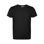 Estoril 125 g/m² kortærmet t-shirt til mænd i farven Ensfarvet sort